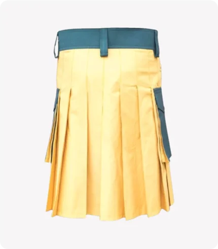 Green & Yellow Hybrid kilt