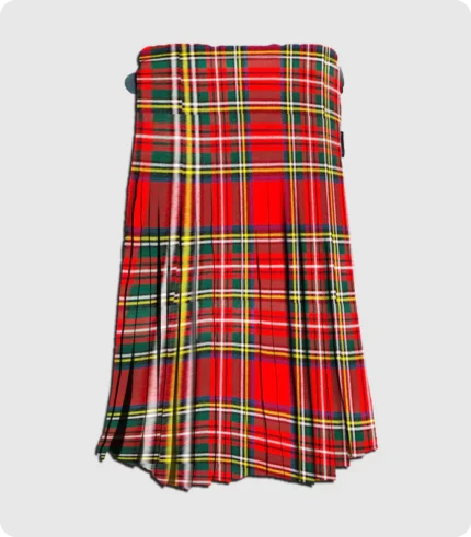 Premium Quality Royal Stewart Tartan Kilt Design